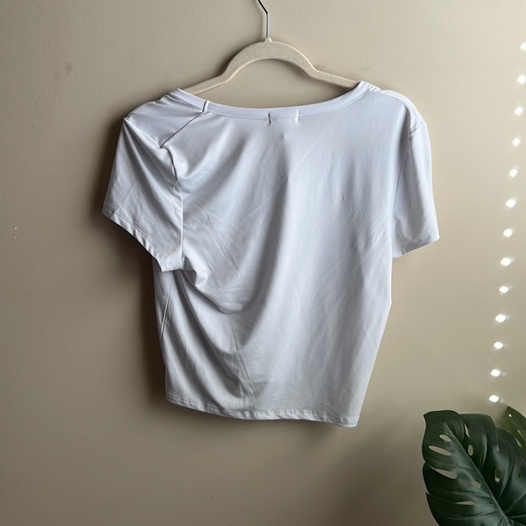 White V neck tee - Picture 2 of 2